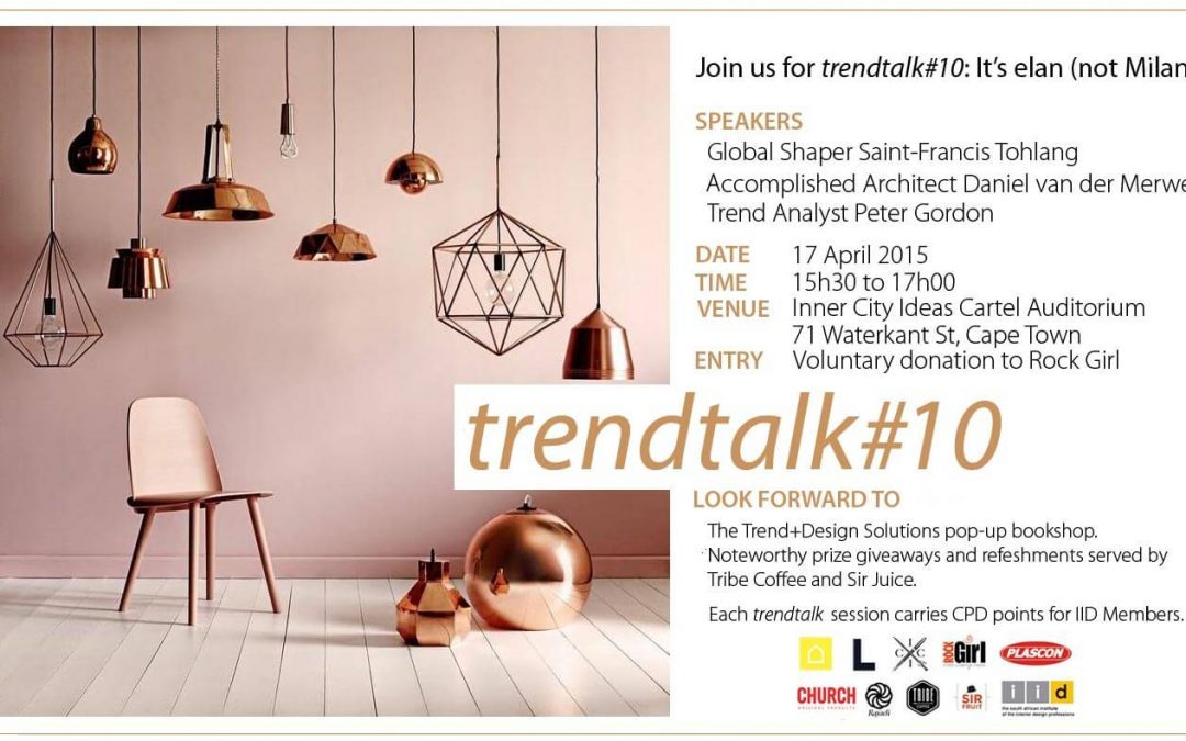 Join us for trendtalk#10: It’s élan (not Milan)