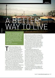 Better Living Challenge Press Coverage