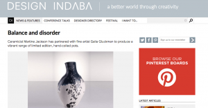 Press Coverage for "Galia and Martine Collaborate." 